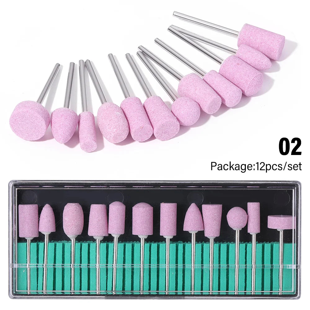 Professional Nail Drill Machine Set Remove Nail Sander Gel Polish Remover Tools Driller Manicure Nail Accessories Nail tools