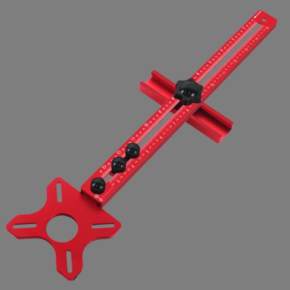 3 in 1 Router Milling Groove Bracket Woodworking Cutting and Milling Circular Auxiliary Tool Aluminum Router Circle Cutting Jig - Shoppiline