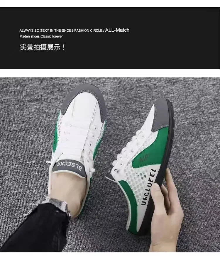 Men's Fashion Soft-soled Half Slippers Summer Men Trendy Bottom Casual Shoes Soft Sole Support Shoes Sneakers Zapatos De Hombre - Shoppiline