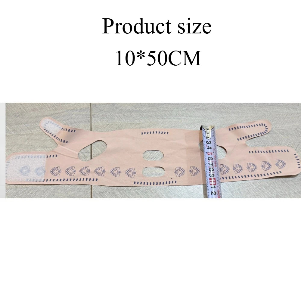 1 masque liftant réglable en V, bandage de remodelage du visage respirant et confortable réutilisable pour la réduction du double menton, le raffermissement, cadeau