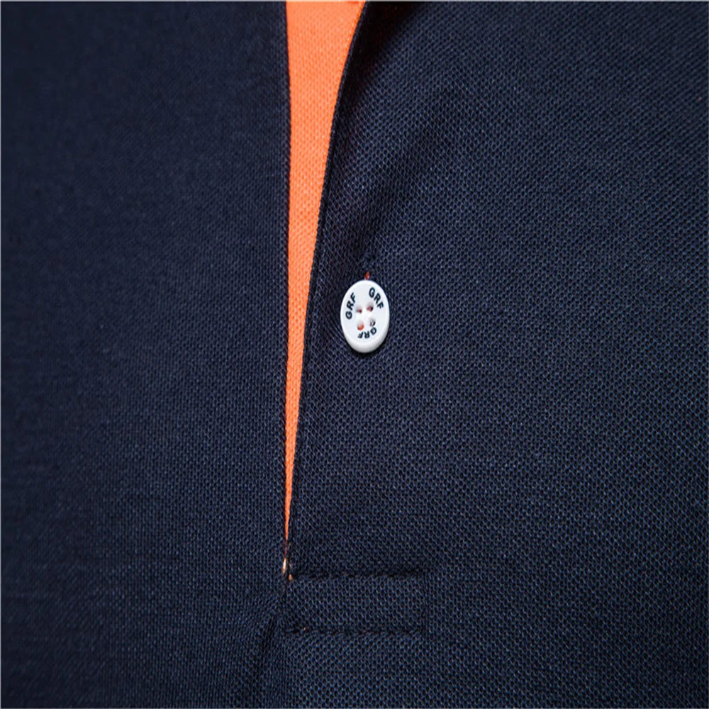 Dropshipping Polo Giraffe Hemd Herren Qualität Stickerei Sommer Kurzarm Polo Casual Business Social Herren Poloshirts BR Größe