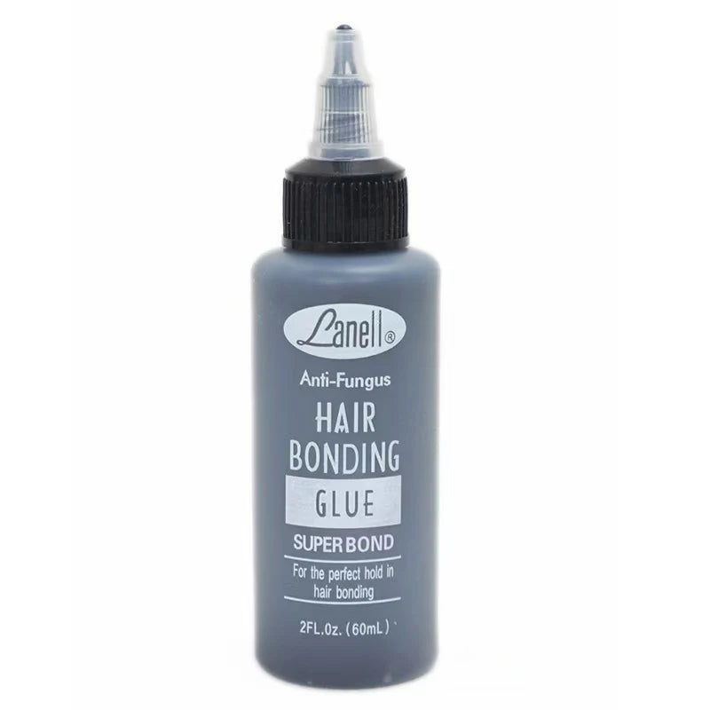 1pcs/2pcs 2Oz Lanell Black Hair Weaving Bond Anti-fungus Hair Bonding Glue SUPER BOND for the perfect hold in bonding
