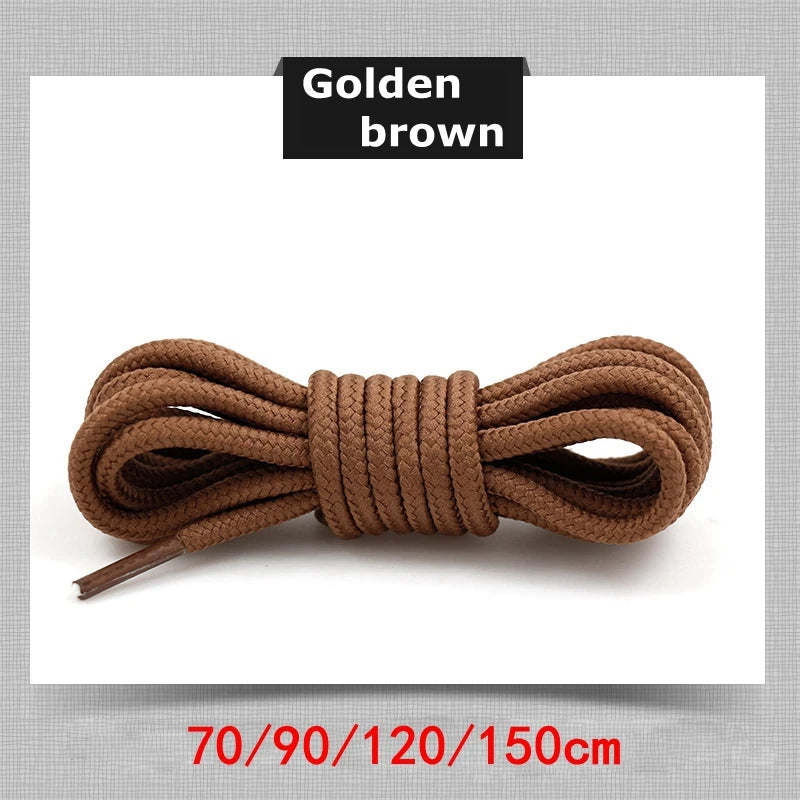 21 Farben Runde Schnürsenkel Polyester Einfarbige Schnürsenkel Outdoor Freizeit Sneakers Stiefel Schuhe Schnürsenkel 70cm/90cm/120cm/150cm 1 Paar
