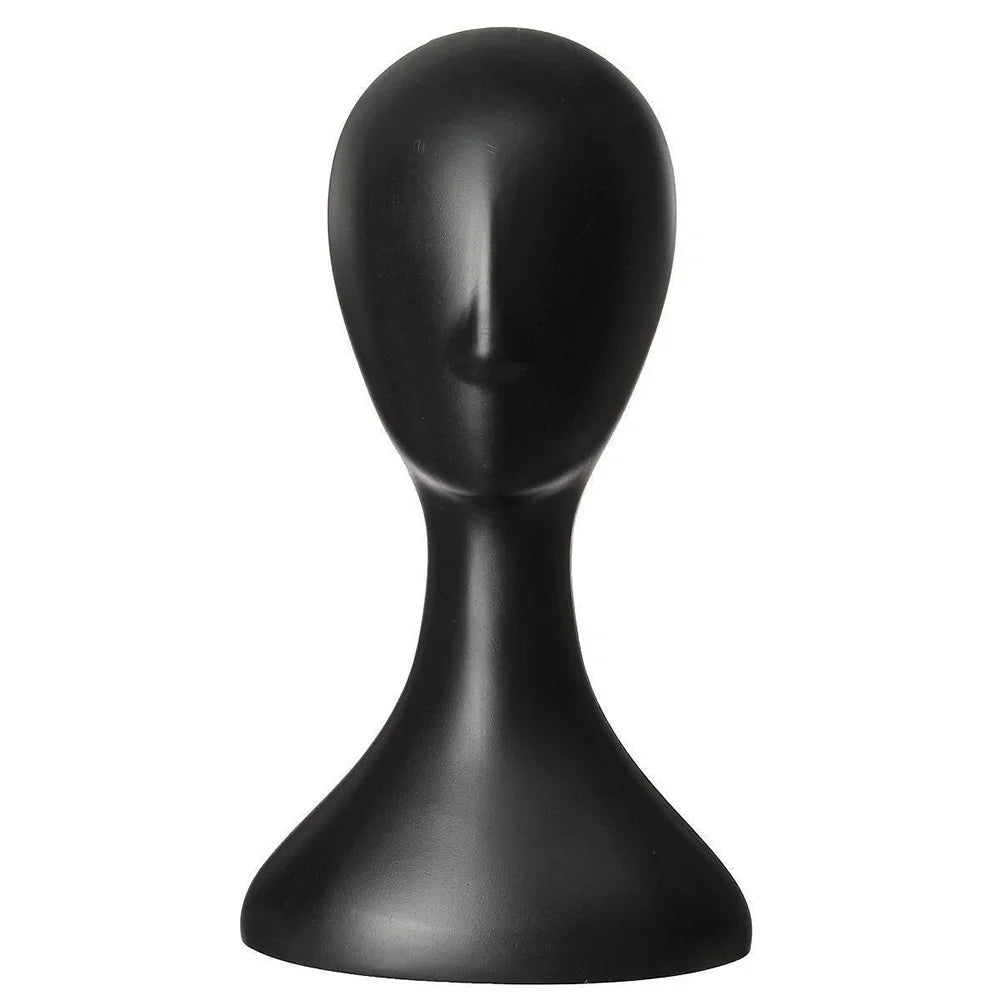 Tête de Mannequin Professionnel de 40 cm en Plastique, Torse de Modèle Féminin Réaliste et Durable pour Perruque, Chapeau, Masque, Coiffe, Bijoux