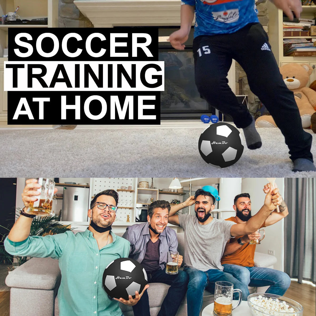 Silent Football Ball Dia.7/8/9inch Indoor Silent Foam Soccer Ball Mute Bouncing Ball Silent Basketball Children Silent Ball Gift - Shoppiline