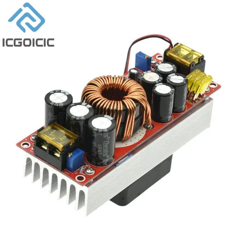 1800W 40A DC-DC Boost Converter Step Up Power Supply Module 10-60V To 12-90V Adjustable Voltage Charger - Shoppiline