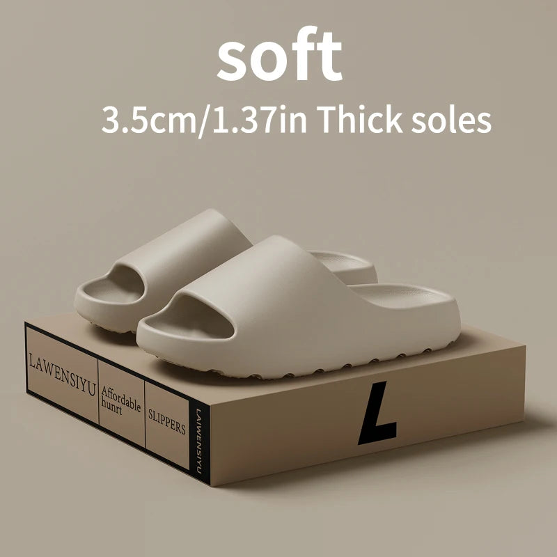 Big Size 47 48 49 Men's Casual Shoes Men and Women EVA Soft-soled Lightweight Home Slippers High-quality Exclusive Brand Slides