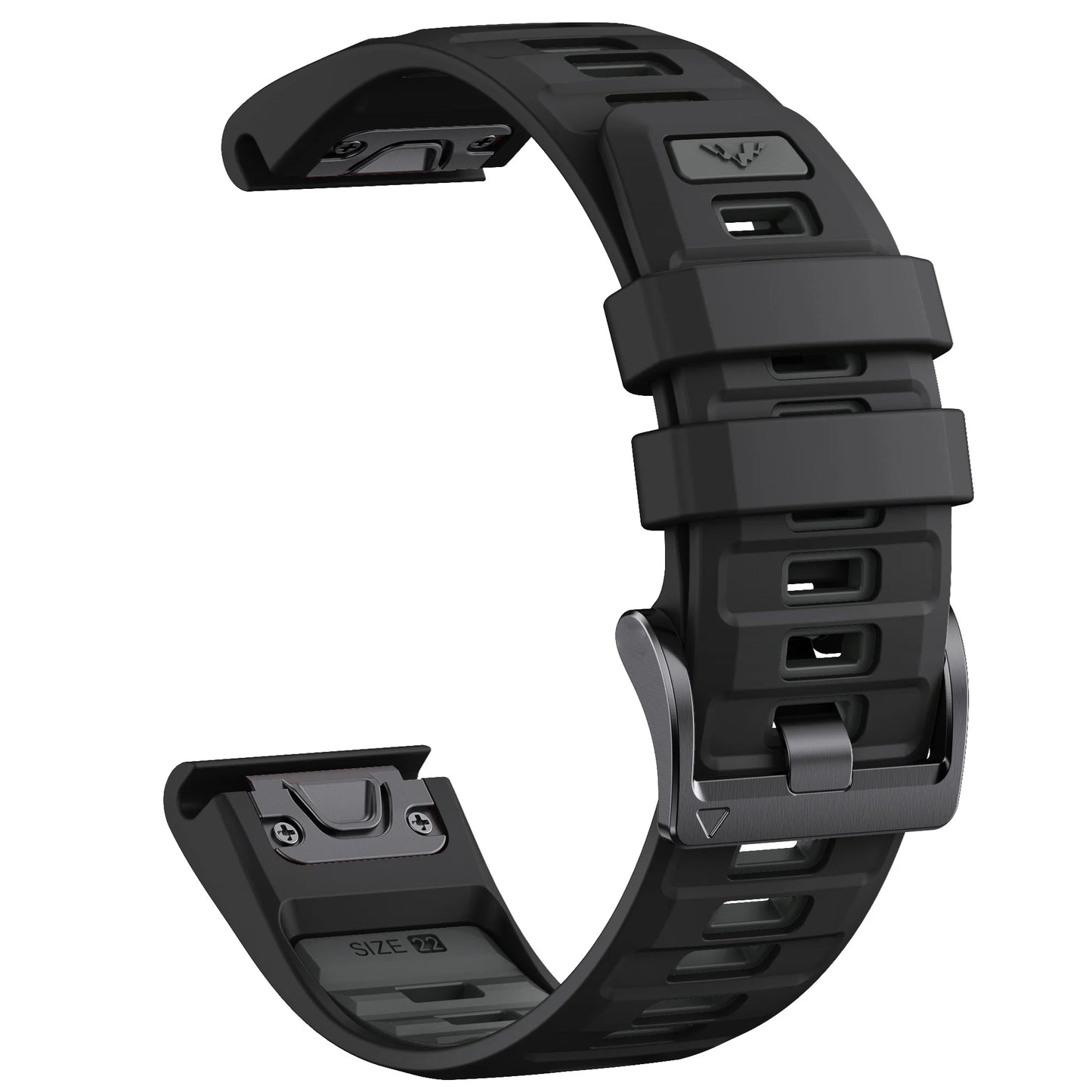 1:1 Fenix8 Armband für Garmin Fenix 8 47mm 51mm E 7 7X 6 6X 5 5X/Epix Pro/Enduro 3 QuickFit 22mm 26mm Silikonarmband