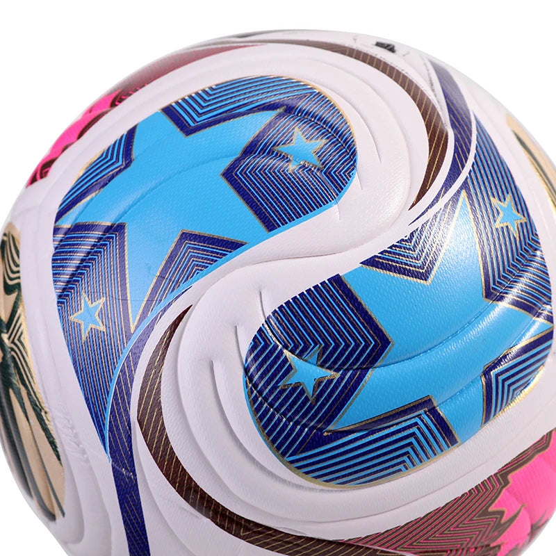 2026 High Quality Soccer Ball Official Size 5 PU Material Seamless Wear Resistant Match Training Football Futbol Voetbal Bola - Shoppiline