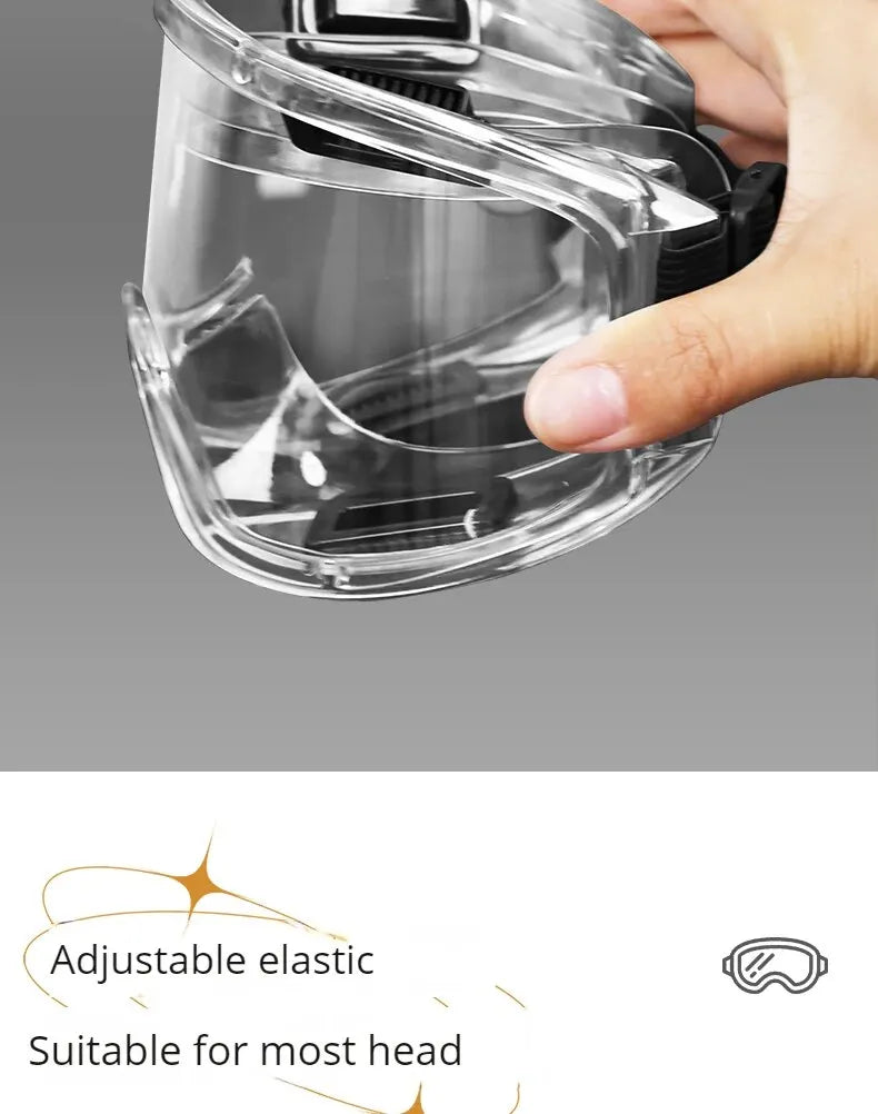 Goggles Splashproof Dustproof Windproof Sandproof Anti-fog Transparent Riding Skiing Sports Glasses