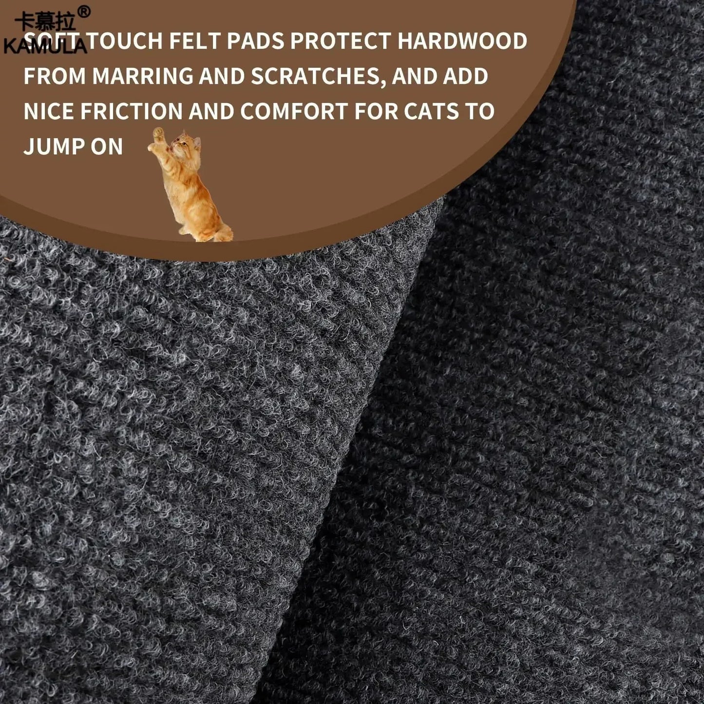 Trimmable Cat Scratch Carpet Self-Adhesive Cat Scratching Board Anti Cat Scratcher Furniture Corner Indoor Sofa Wall Protector