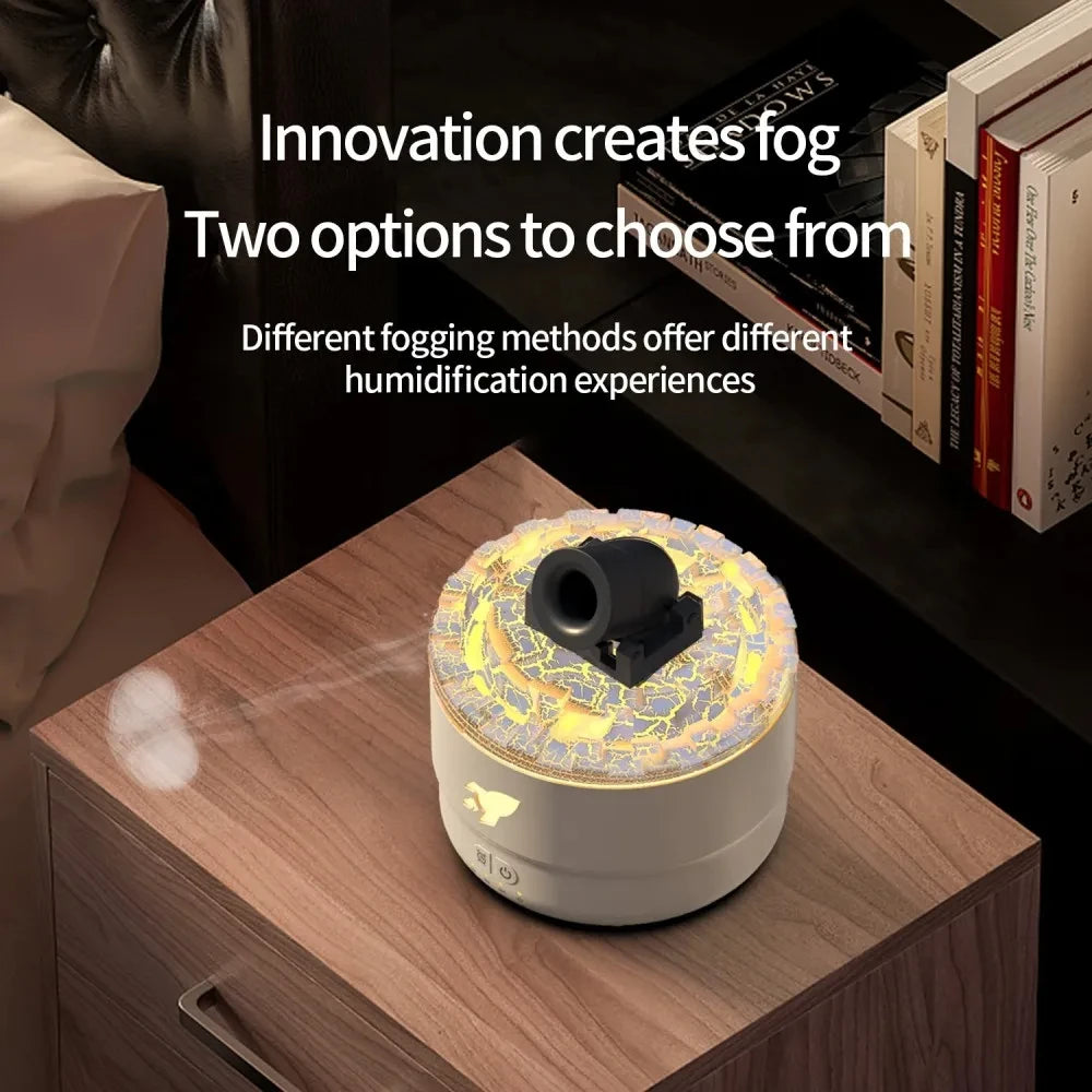 HOMEFISH Aromatherapy Diffuser  Spray Air Humidifier 7Colour Gradient Night Light Ultrasound Essential Oil Arome Diffuser