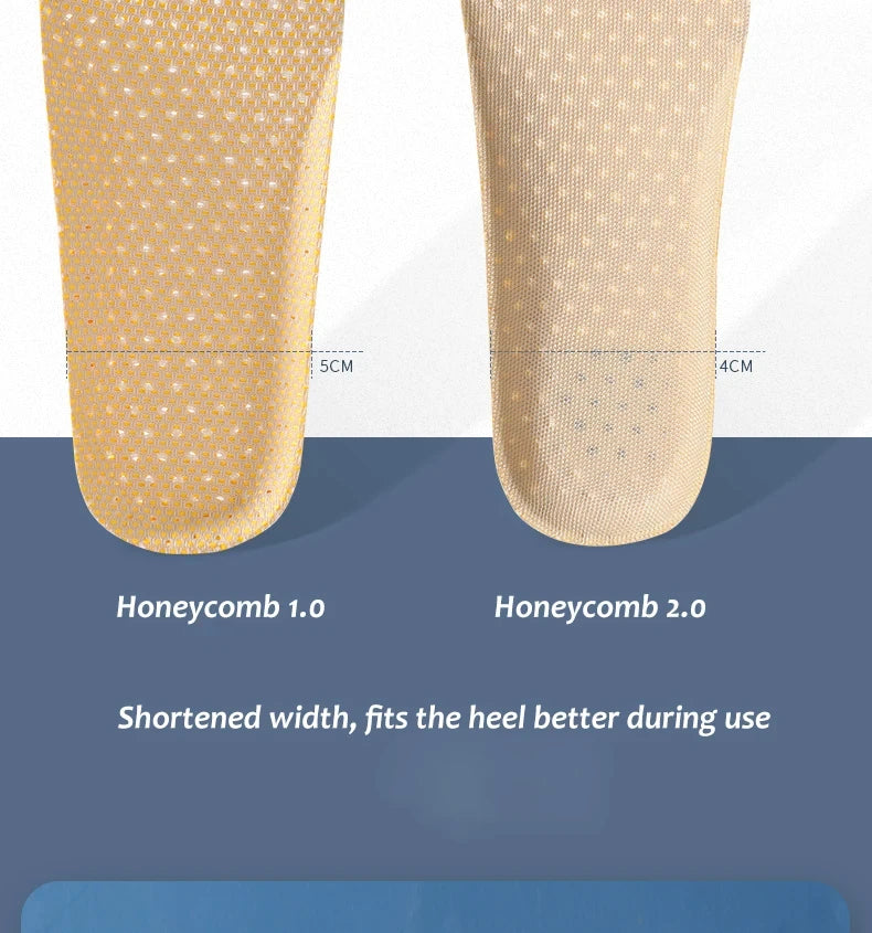 3 Paar Memory Foam Orthopädische Einlegesohlen für Schuhe Sohlenpolster Mesh Deodorant Atmungsaktive Turnschuhe Laufkissen für Herren Damen