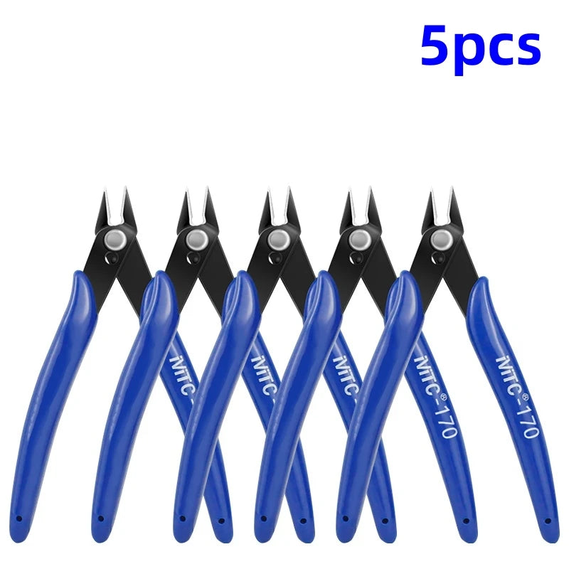 1/5/10PC 170 Wishful Clamp DIY Electronic Diagonal Pliers Side Cutting Nippers Wire Cutter 3D Printer Parts Hand Tools