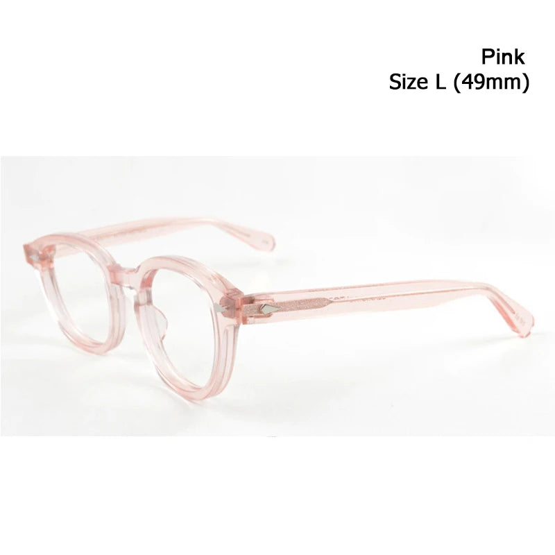 Johnny Depp Lemtosh Eyeglasses Frame Men Optical Glasses Women Computer Goggles Clear Lens Luxury Brand Vintage Acetate Frame