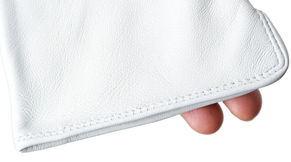 Women's sheepskin gloves winter warm plus velvet short thin touch screen driving color women's leather gloves good quality -2226