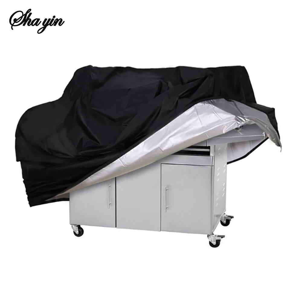 Bbq Barbecue Grill Cover Waterproof Cover Multi-Functional Dust And Waterproof Protective Cover For Barbecue Grills