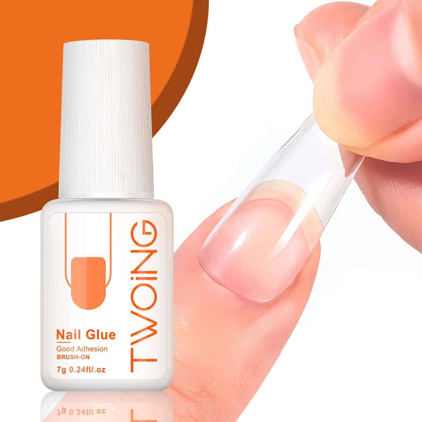 7g Super starker Nagelkleber für falsche Nagelspitzen, Acrylnägel, Press-On-Nägel, künstliche Nägel, Nagelkunstdekoration, dauerhafter Halt
