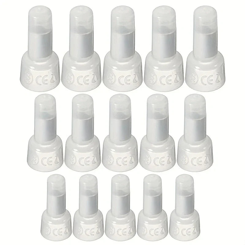 120Pcs Closed End Crimp Cap 22-16 16-14 12-10 AWG Gauge Wire Connector Terminal