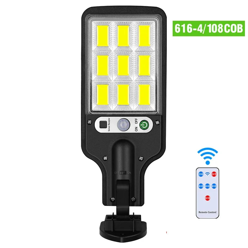 Solar Lights Outdoor Wall Lamp PIR Motion Sensor 100LED Solar Powered Sunlight Street Light for Garden Courtyard 1/2/4Pcs