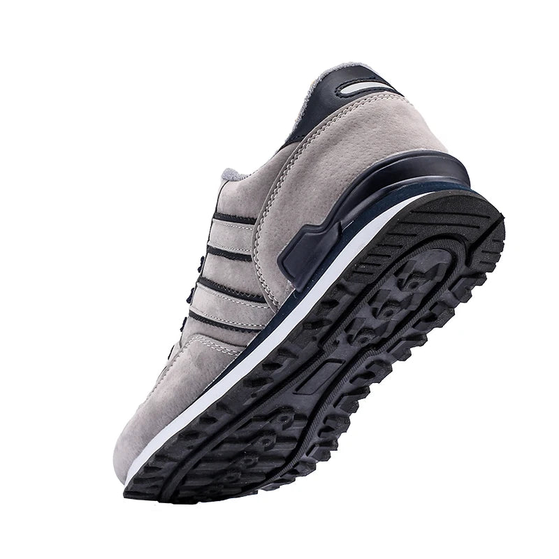 2024 New High Quality Men's Sneakers Leather Casual Shoes Autumn Breathable Men Shoes Male Flat Shoe - Shoppiline