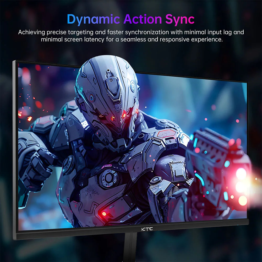 (2025 H24T09P Upgraded Version) KTC H24F8 FHD 23.8" 180Hz Gaming Monitor With Realistic Color Reproduction 1920*1080 Resolution - Shoppiline