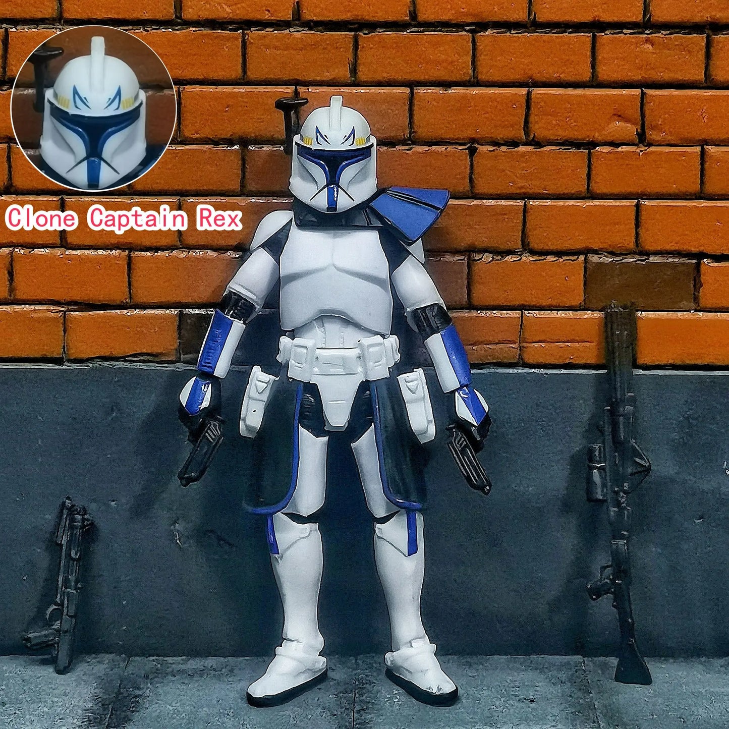 Star Wars 3.75 Inch Trooper 1/18 501st Legion Action Figure Hardcase REX Anakin Dogma Tup Toys Model Loose - Shoppiline