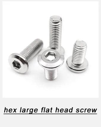 CM M2 M2.5 M3 M4 M5 M6 M8 Hex Hexagon Socket Ultra Thin Flat Wafer Allen Head Bolt Screw 304 A2-70 Stainless Steel