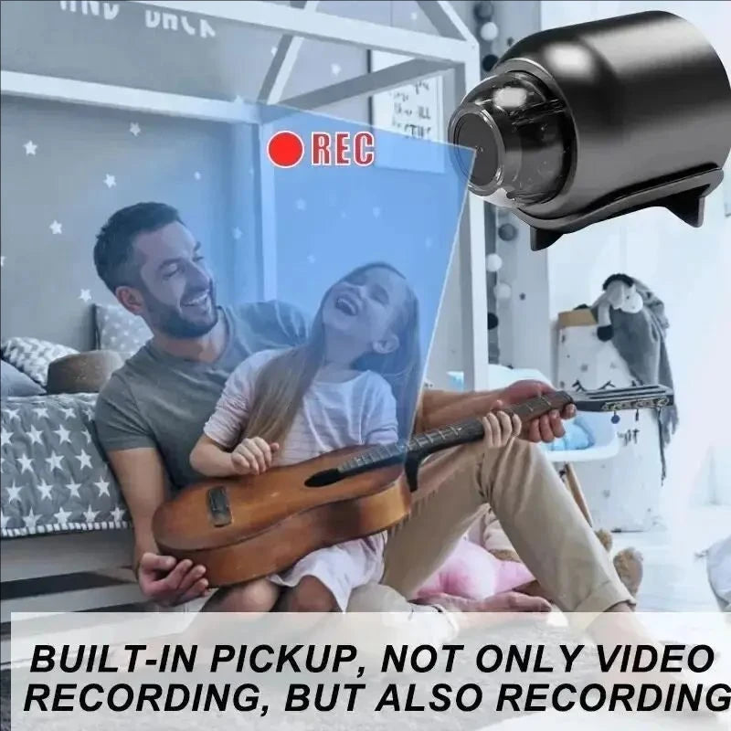 1080P New X5 Mini Camera Clear Night Vision Light Weight Portable Premium Cams Motion Detection Wireless Surveillance Camera