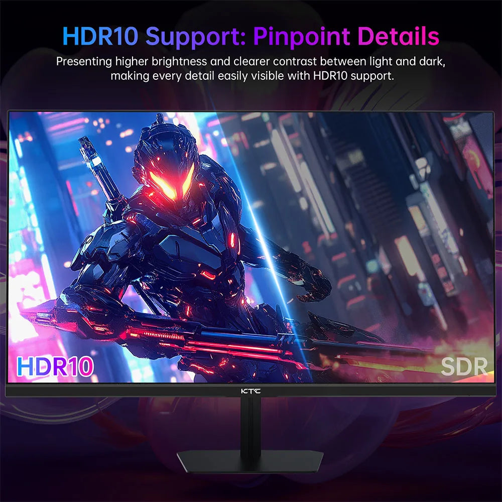 (2025 H24T09P Upgraded Version) KTC H24F8 FHD 23.8" 180Hz Gaming Monitor With Realistic Color Reproduction 1920*1080 Resolution - Shoppiline