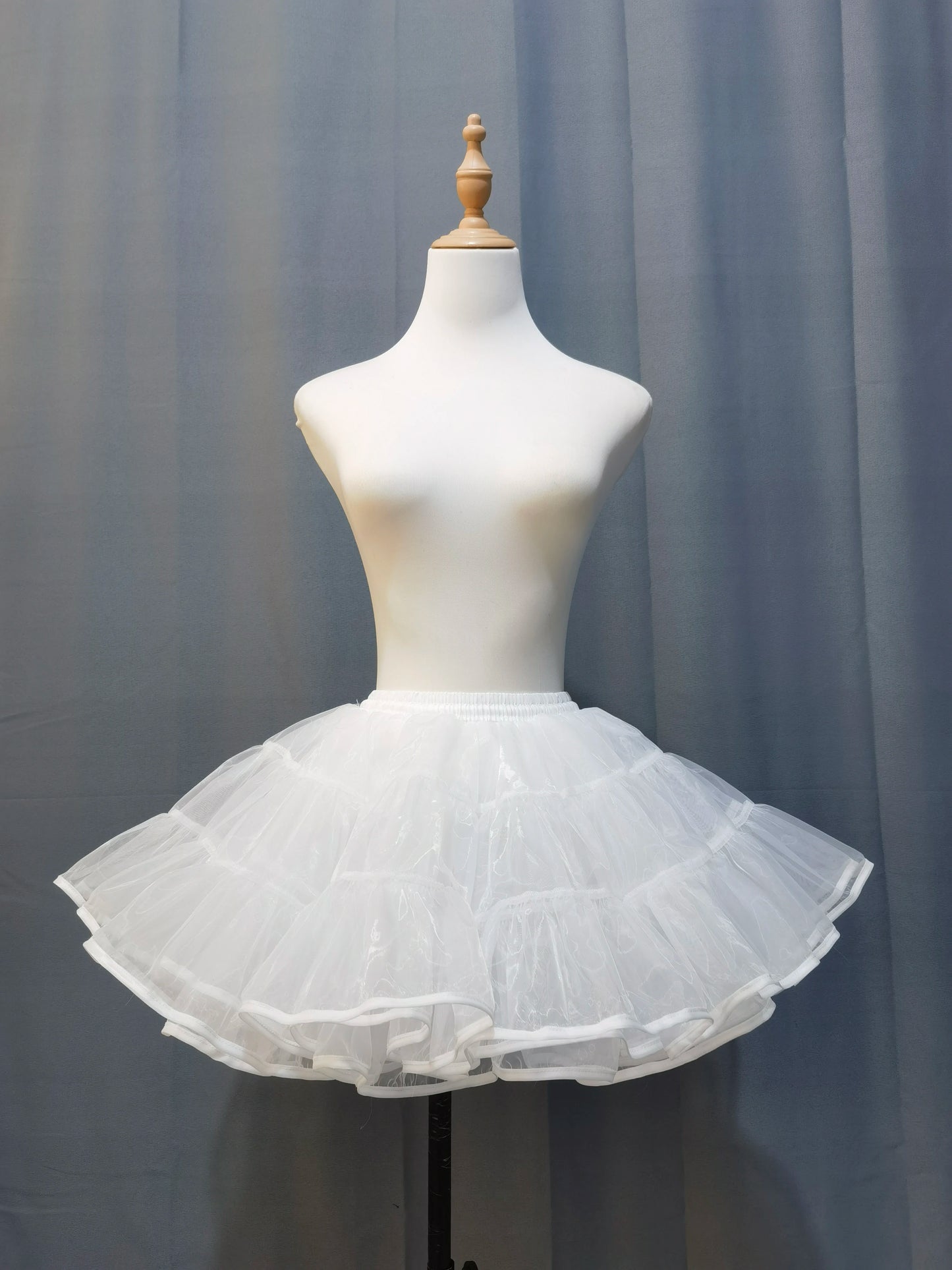 Lolita Super Stuffed Petticoat Boneless Violent Skirt Support Soft Yarn Short Duck Butt Korea Japan New