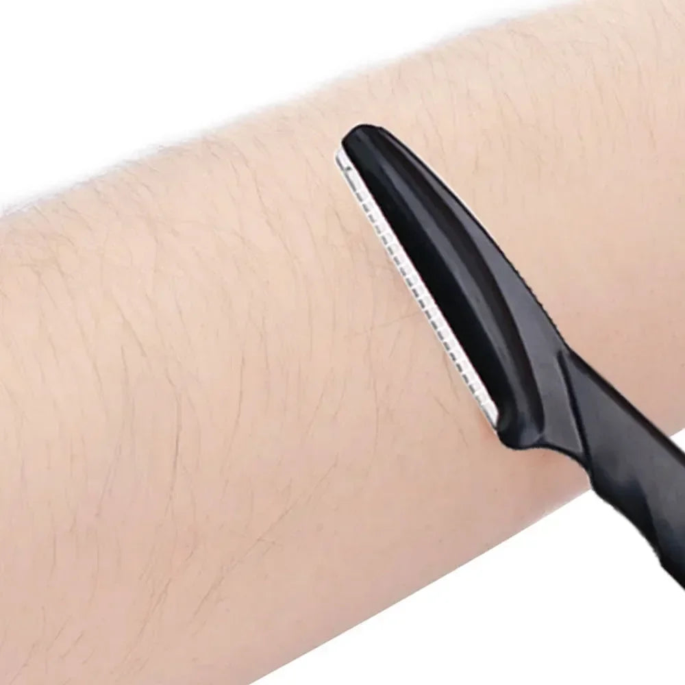 Eyebrow Trimmer Knives Makeup ToolsPortable Face Razor Hair Remover Cutter Brow Epilation Hair Removal Eye  Shaver Blades