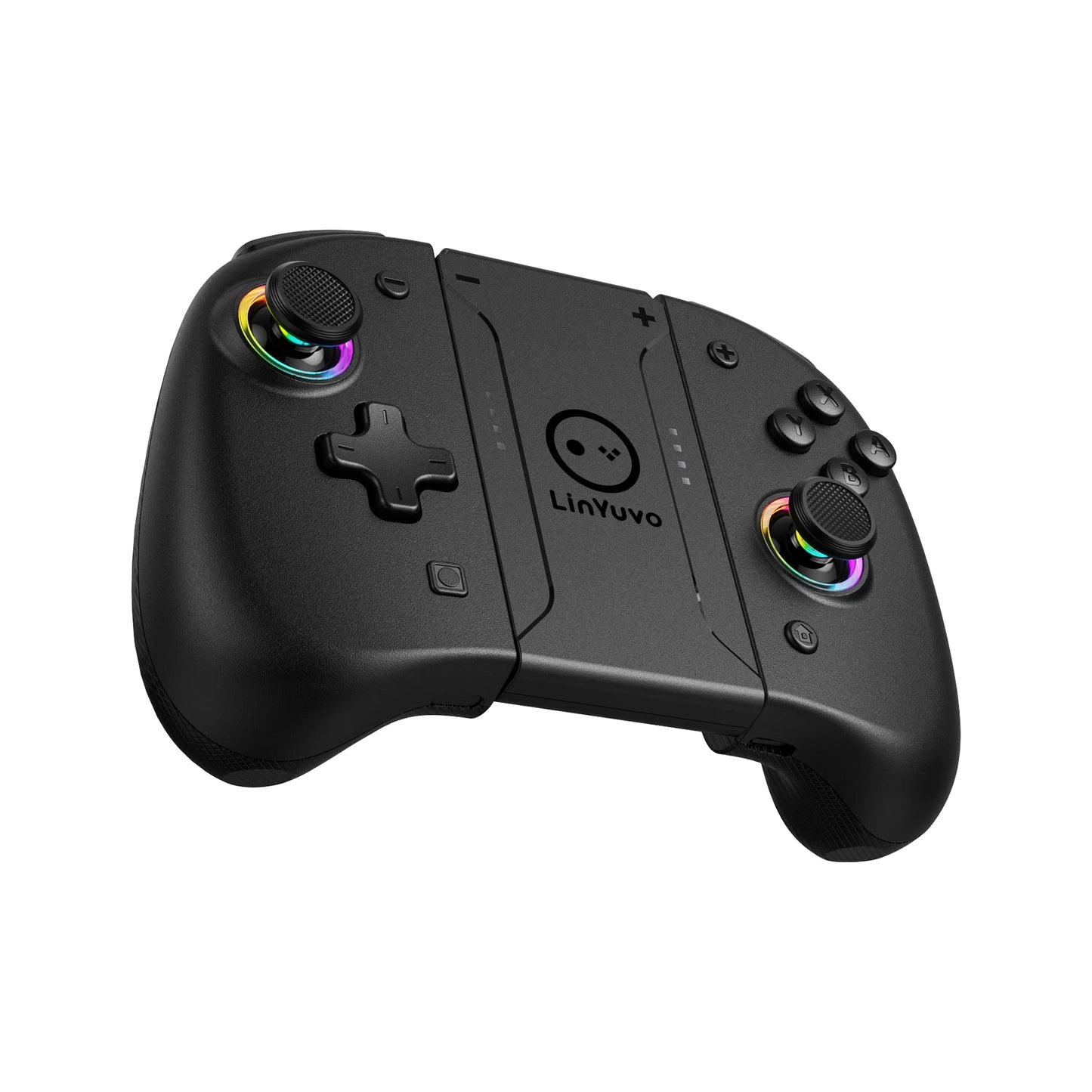 Manette sans fil LinYuvo KS37 Meteor Light pour Switch/Switch OLED, avec fonctions programmables, gyroscope 6 axes, Turbo et vibration