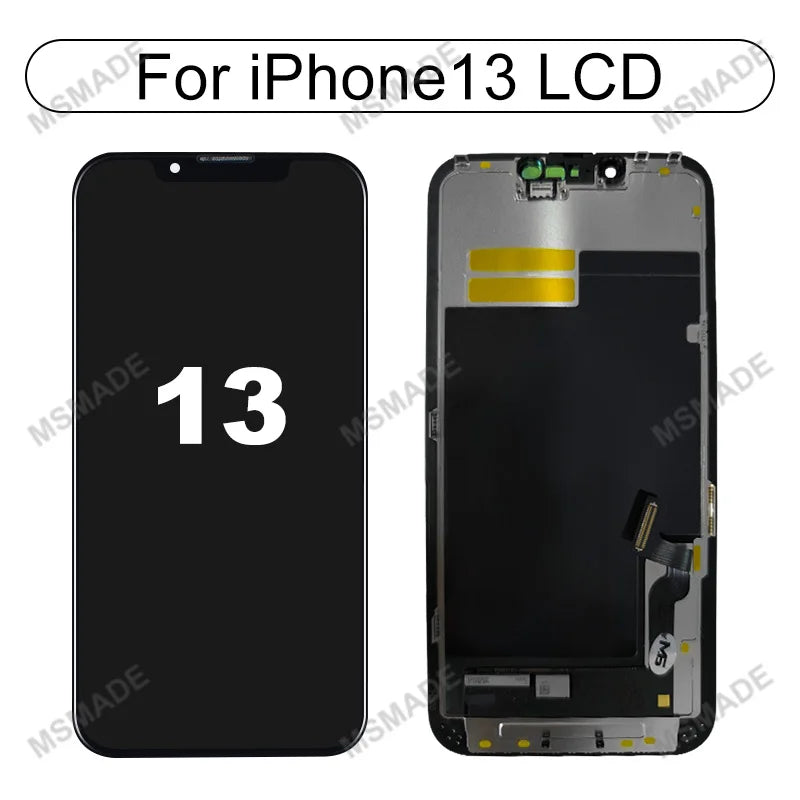 OLED X LCD For iPhone XR XS MAX 11 Display 3D Touch Screen Replace For 12 14 Plus 11 Pro screen incell 12 Pro Max display 13 Min - Shoppiline