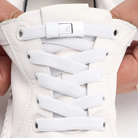 Press Lock Shoelaces without ties Elastic Laces Sneakers Tennis No Tie Shoe laces Shoes Accessories 1Pair/2Pair