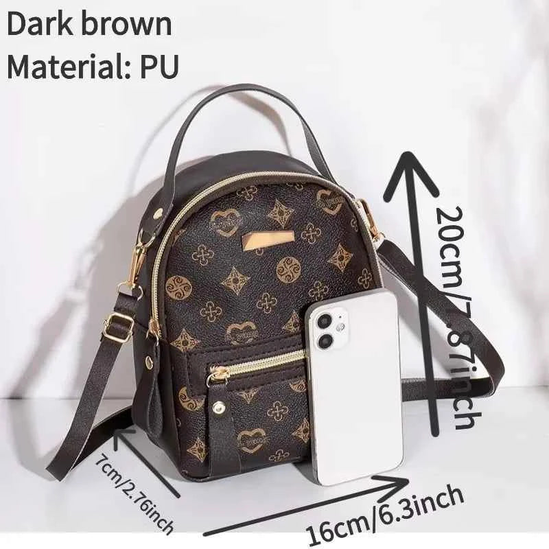 Flower backpack 2022 ladies bag fashion backpack women's bag bag women's fresh and sweet student school bag