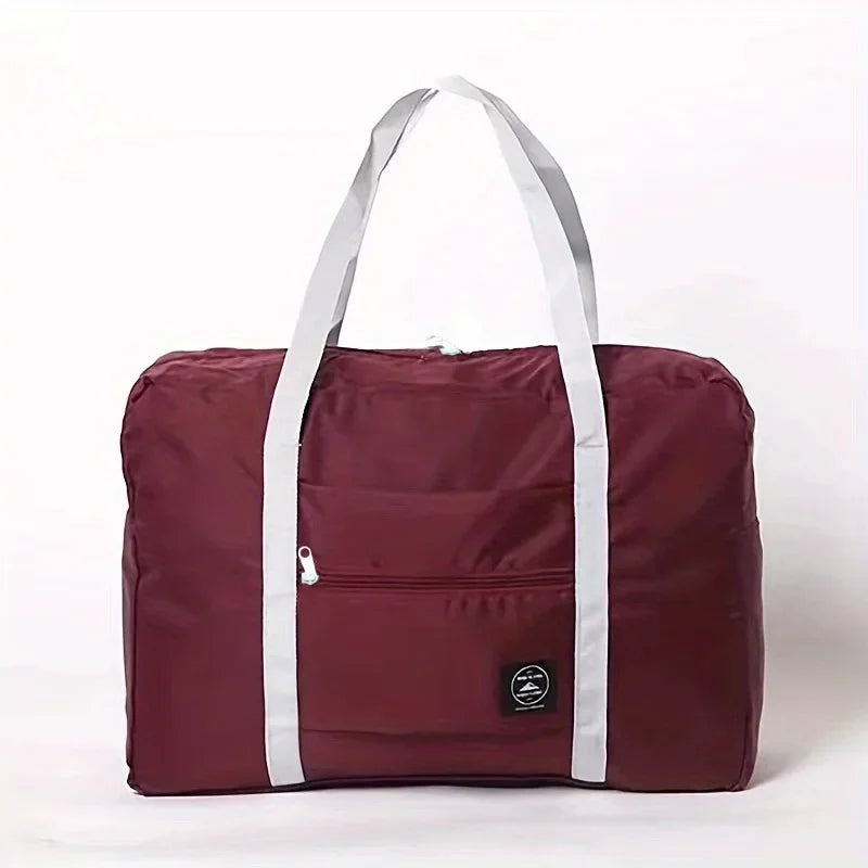 Tragbare und leichte Reisetasche, Sport- und Fitnesstasche mit großem Fassungsvermögen, faltbare Handgepäcktasche