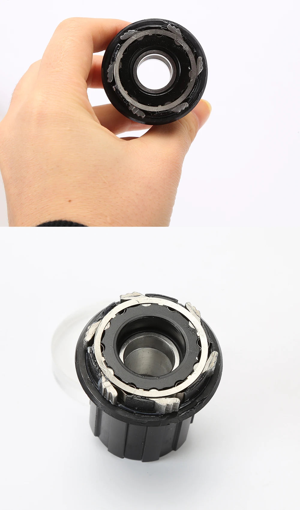 TANKE 120 Click Hub 6 Bearing MTB Mountain Bike Front Rear Thru HG 28 32 36 Holes Disc Brake Bicycle Hubs 8 9 10 11 12 Speed