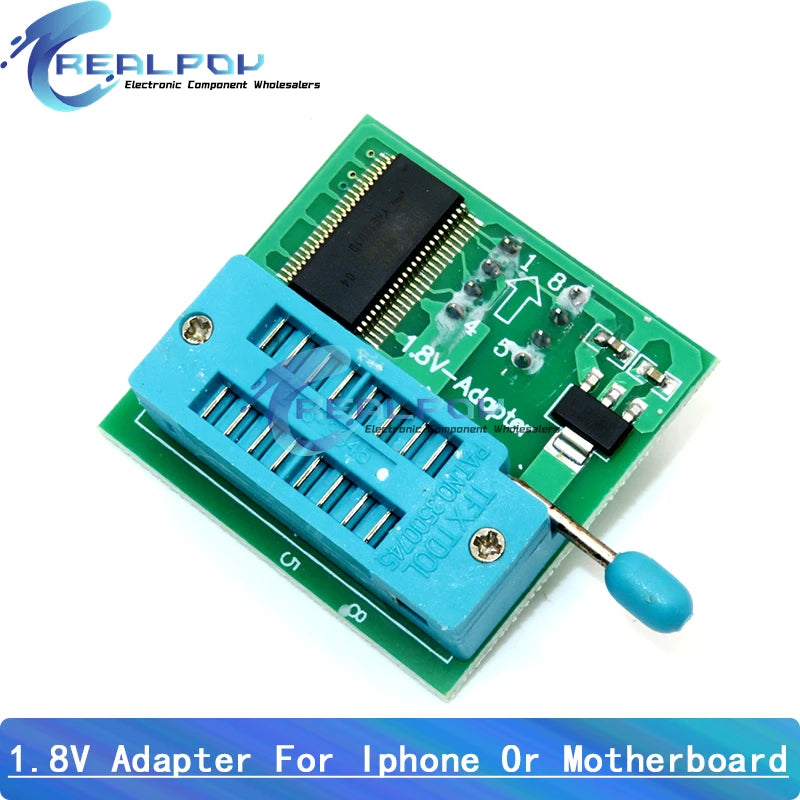 Programmateur CH341A + adaptateur SOIC8 + pince SOP8 avec câble + adaptateur 1,8 V Programmateur USB CH341A EEPROM Flash BIOS adaptateur ZIF