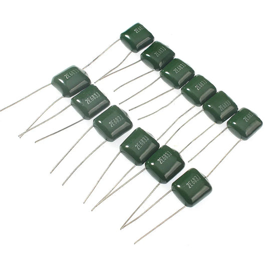 150/180/620PCS Polyester Film Capacitor Kit 100V 1nF 1.5nF 2.2nF 100nF 2A102J 2A471J 2A222J 2A392J 2A332J 2A472J 2A103J 2A473J - Shoppiline