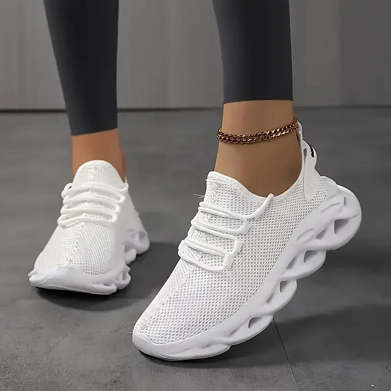 Men Casual Sport Shoes Breathable Lightweight Sneakers Outdoor Mesh Black Running Shoes Athletic Jogging Tenis Walking Shoes - Shoppiline