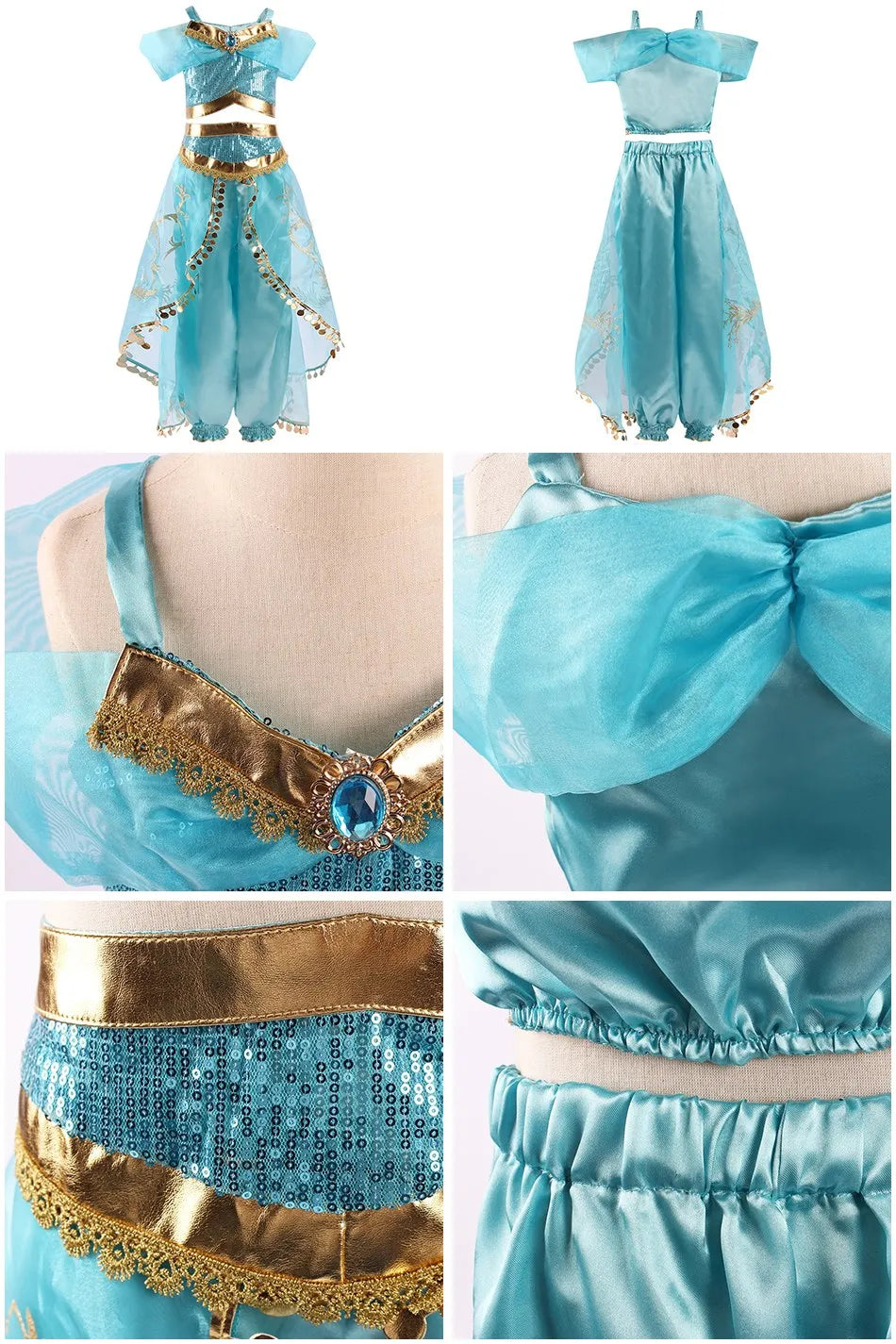 Kids Cinderella Costume Princess Dress for Girls Children Rapunzel Snow White Belle Jasmine Elsa Aurora Cosplay Carnival Dresses