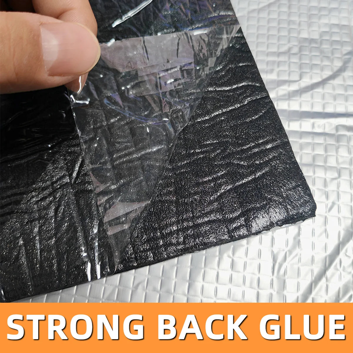 10mm Thick Car Insulation And Soundproofing Pad Self-Adhesive DIY Car Insulation And Soundproofing Shock-Absorbing Cotton