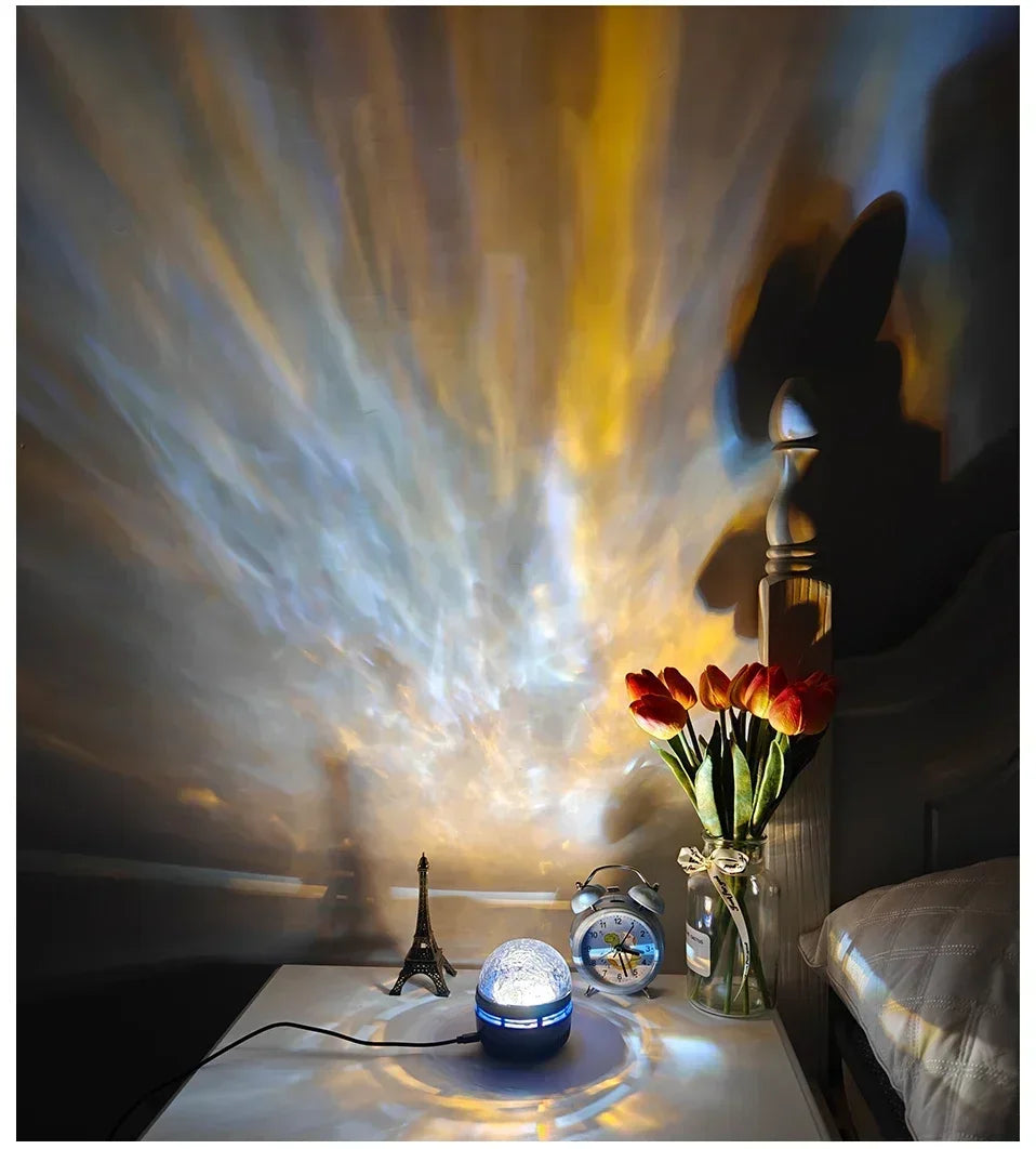Galaxy Projector RGB Star Projector USB Powered Remote Control Night Light Lamp for Birthday Gifts Holiday Party Room Decoration