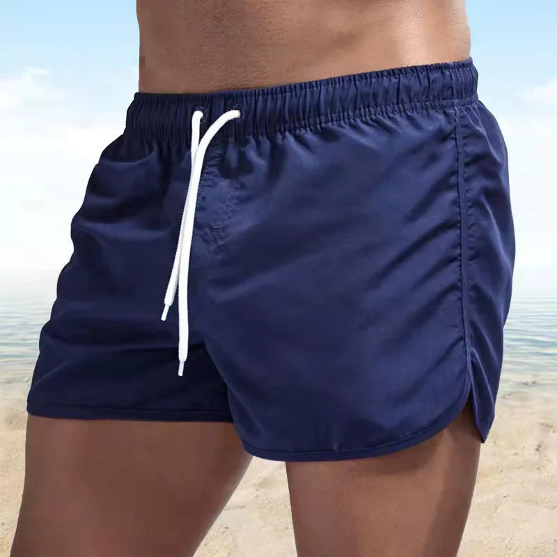 Swim Trunks Swim Shorts for Men Quick Dry Board Shorts Bathing Suit Breathable Drawstring With Pockets for Surfing Beach Summer