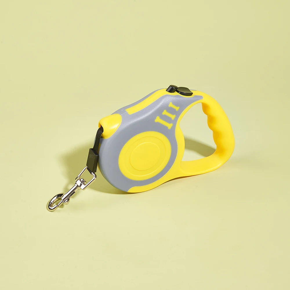 3m 5m Dog Leash Strong Nylon Puppy Lead For Small Medium Large Dogs Cats Automatic Retractable Durable Yorkshire Pet Supplies