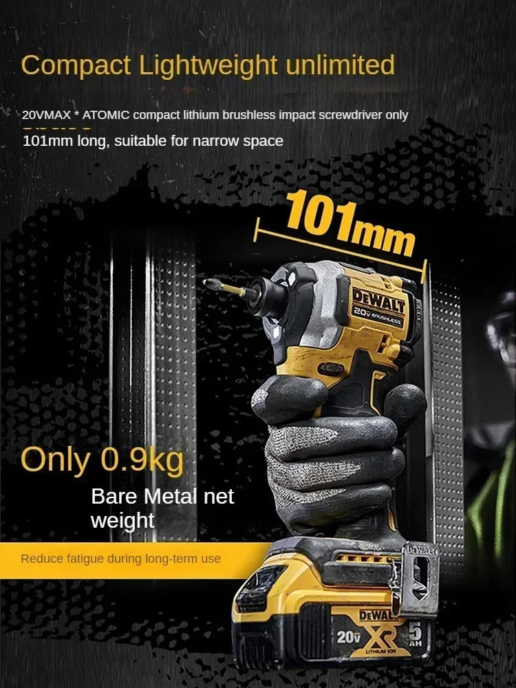 DEWALT DCF850 Impact Driver Electric Driver 20V Brushless Cordless 3250RPM screwdrivers High Torque tools Power Tools - Shoppiline