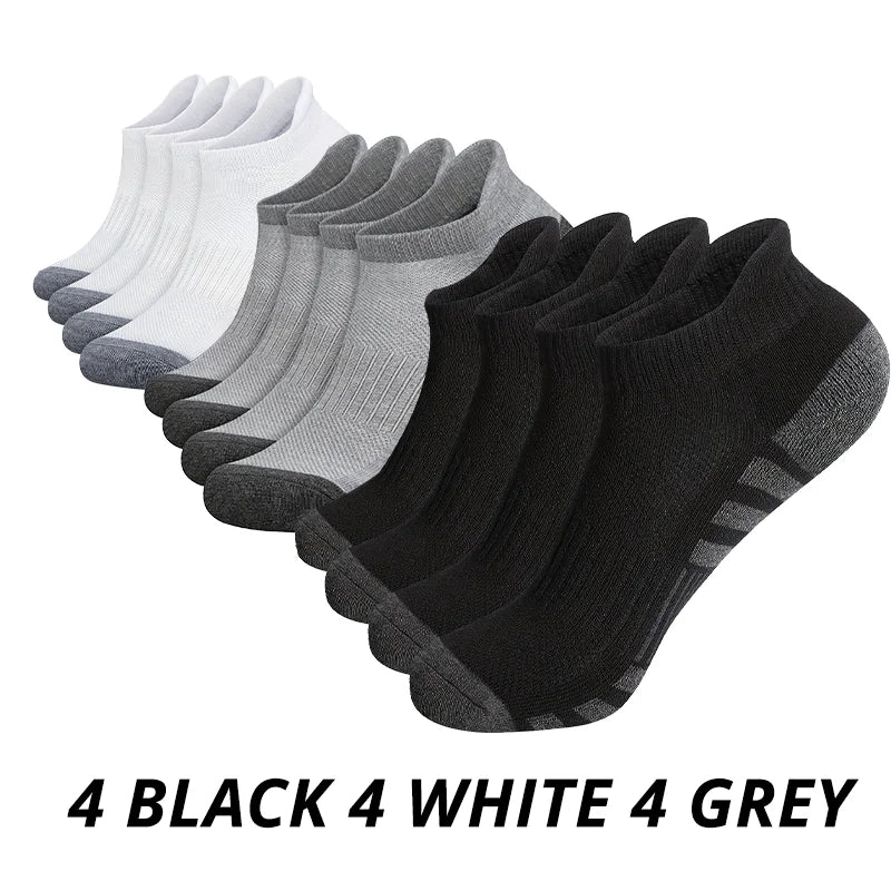 6/12 paires de chaussettes de sport pour hommes, de haute qualité, confortables, antidérapantes, pour le football, grande taille, nouveau style