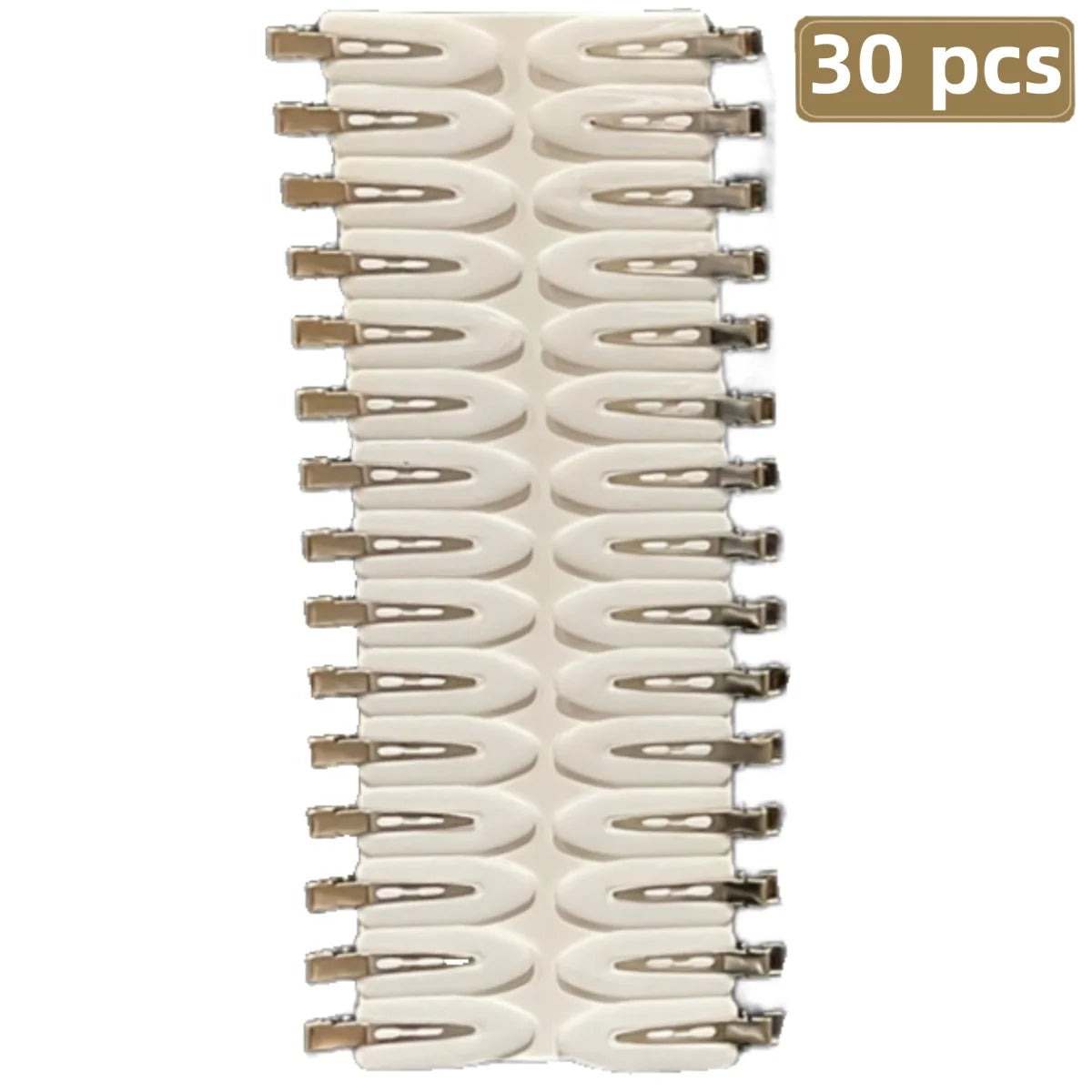 30/120Pcs Women's Model, Solid Color Fashionable and Simple, Cute and Sweet Hair Clip, Suitable for Use with Bangs and Side