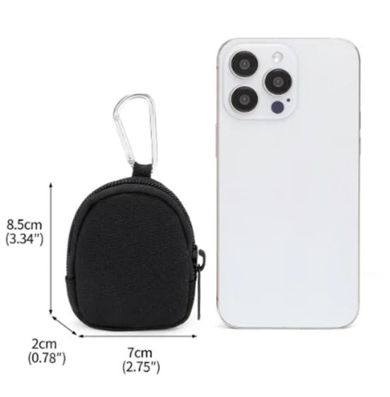 Schlüsseltasche Münzgeldbörse Taktisches Zubehör Schlüsselschutzpaket Outdoor-Sport kleines Kit eine Packung